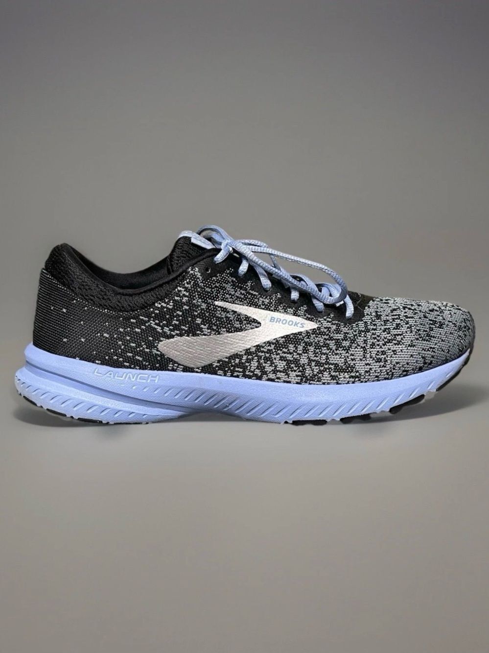 Brooks Launch 6 Women's Black/Gray/Blue Running Shoes Size 9B